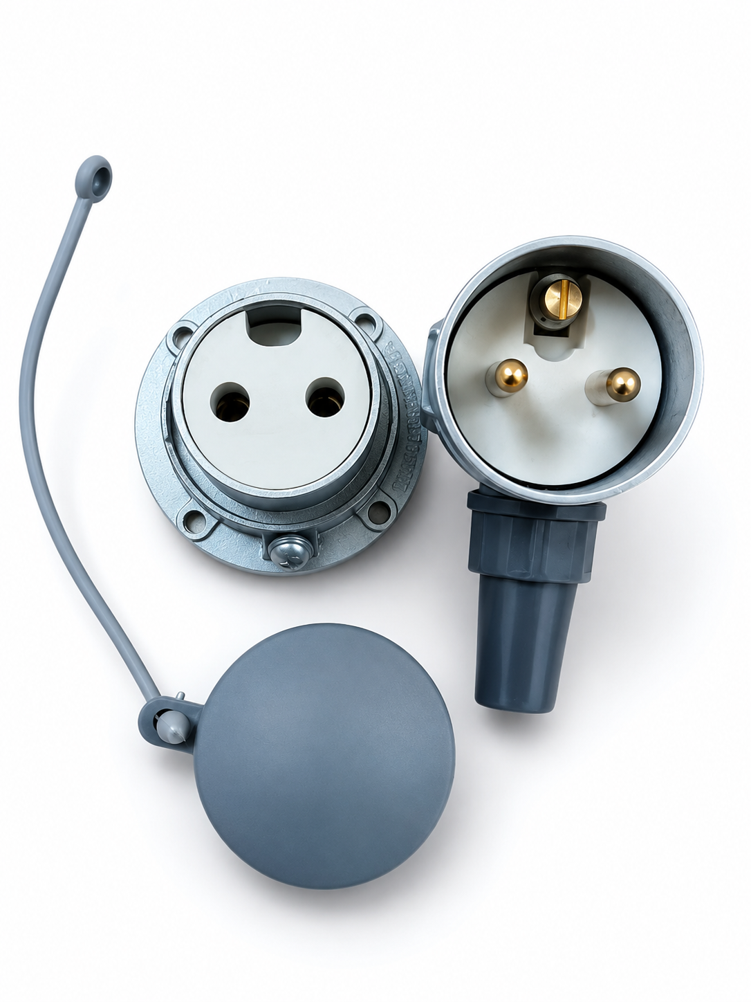 10 AMP SP Metal Plug & Socket